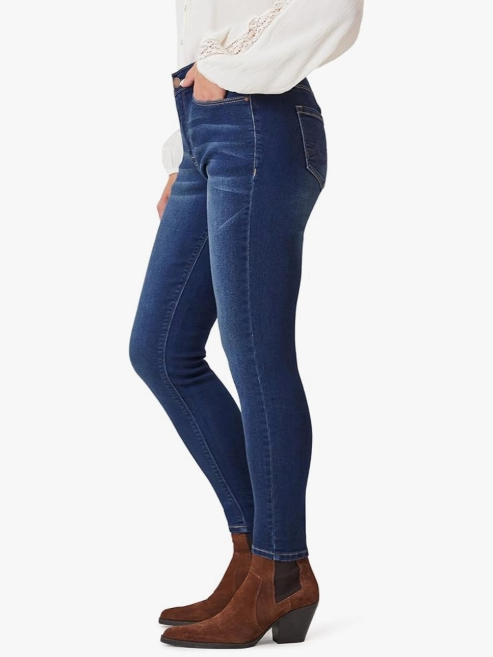 Angels Forever Young Dark Blue Skinny Jeans